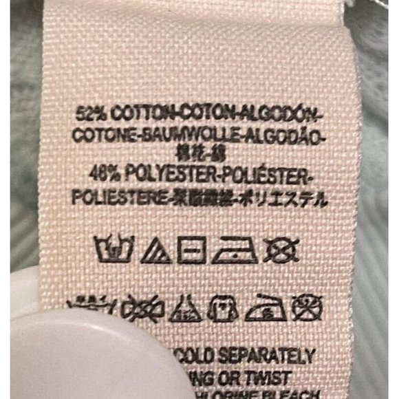 Free We The Free Light Green Oversize  Long Sleeve Thermal Waffle Top Large - Picture 7 of 7